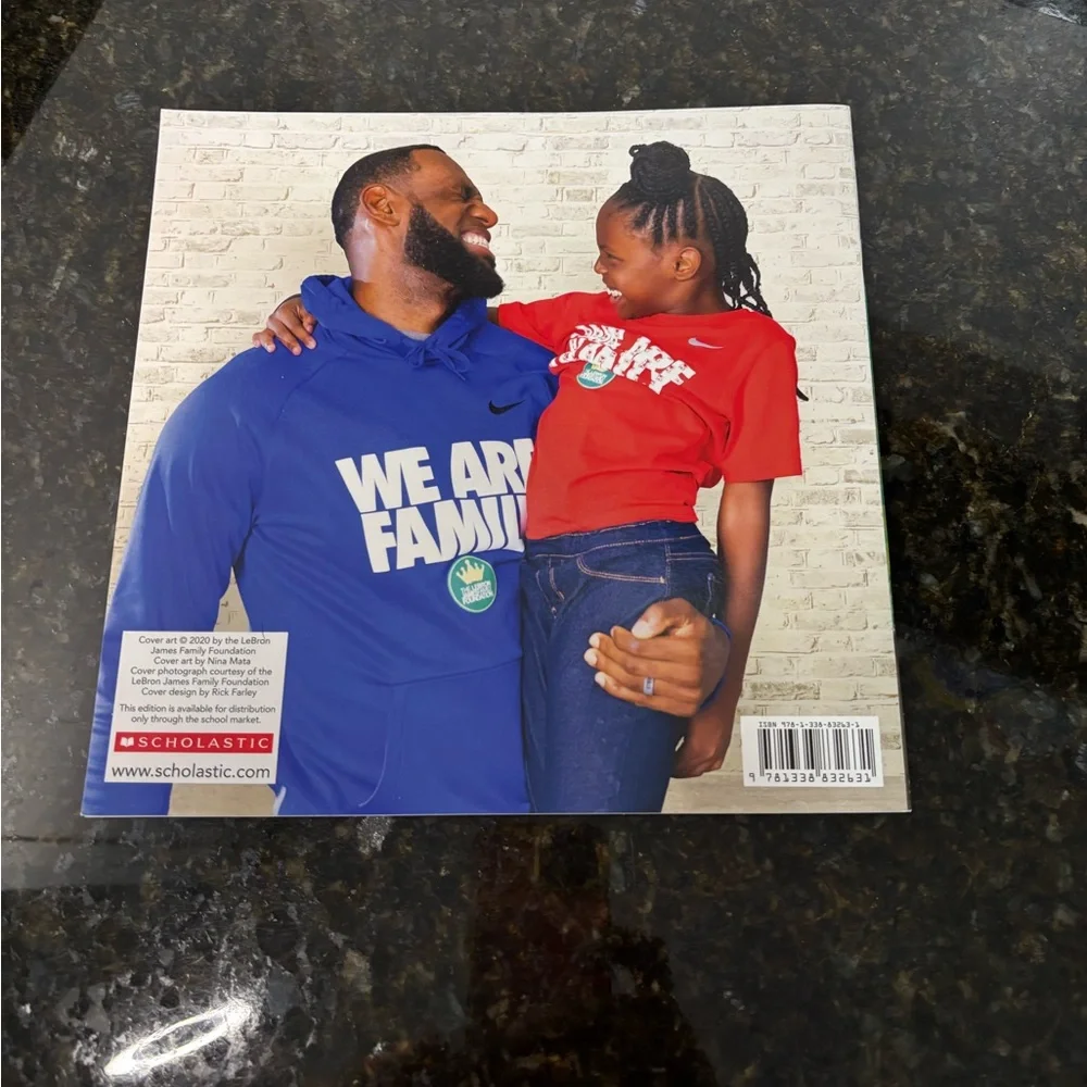 LeBron James Scholastic 'I Promise' Paperback Book